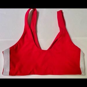 Spiritual Gangster Red Bra top